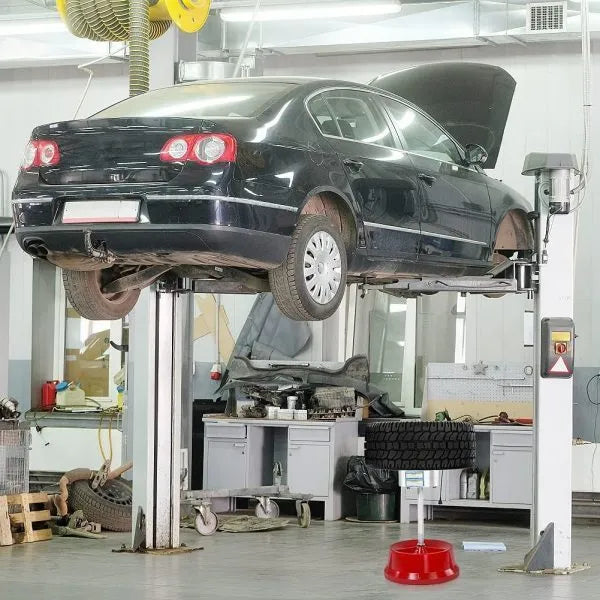 Portable aluminium hub balancer for car and truck tyres with bull's eye level and 11.5 inch base