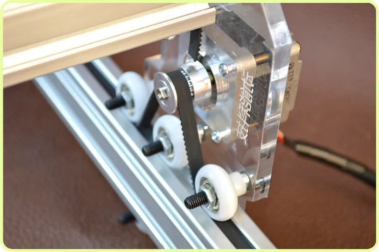 3000mw miniature laser engraving machine complete set with 400x300mm bottom plate