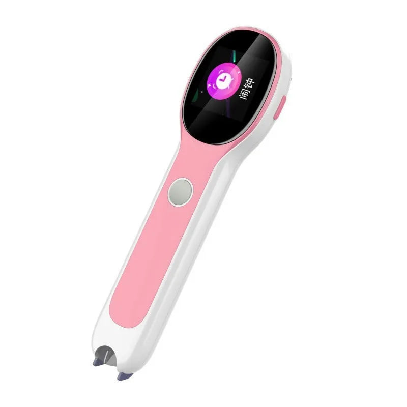 White universal reading pen with translation functions for bilingual book scanning