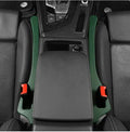Flexible polyurethane car seat gap filler strip in multiple colours including black and beige.