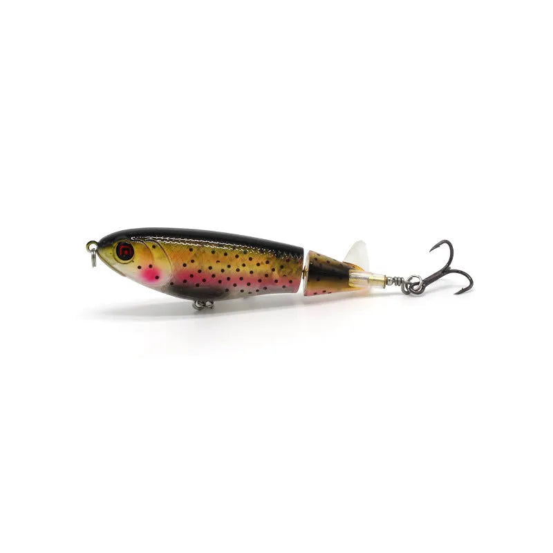 7.5cm long bionic fishing lure for predator species like perch and pike.