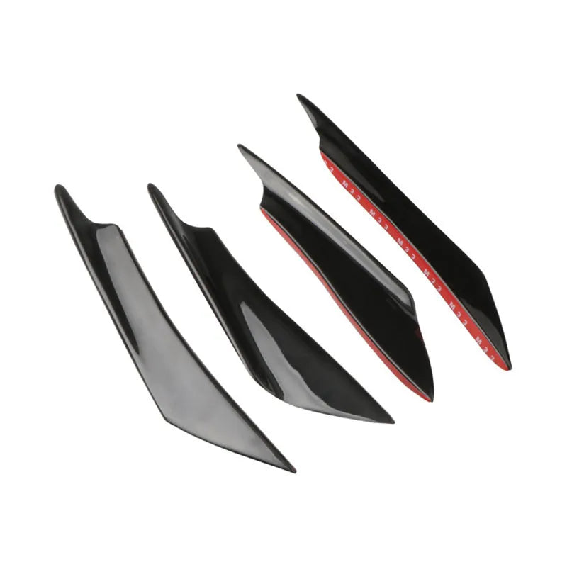 Carbon fibre pattern ABS bumper air knife set for automotive bumper installation
