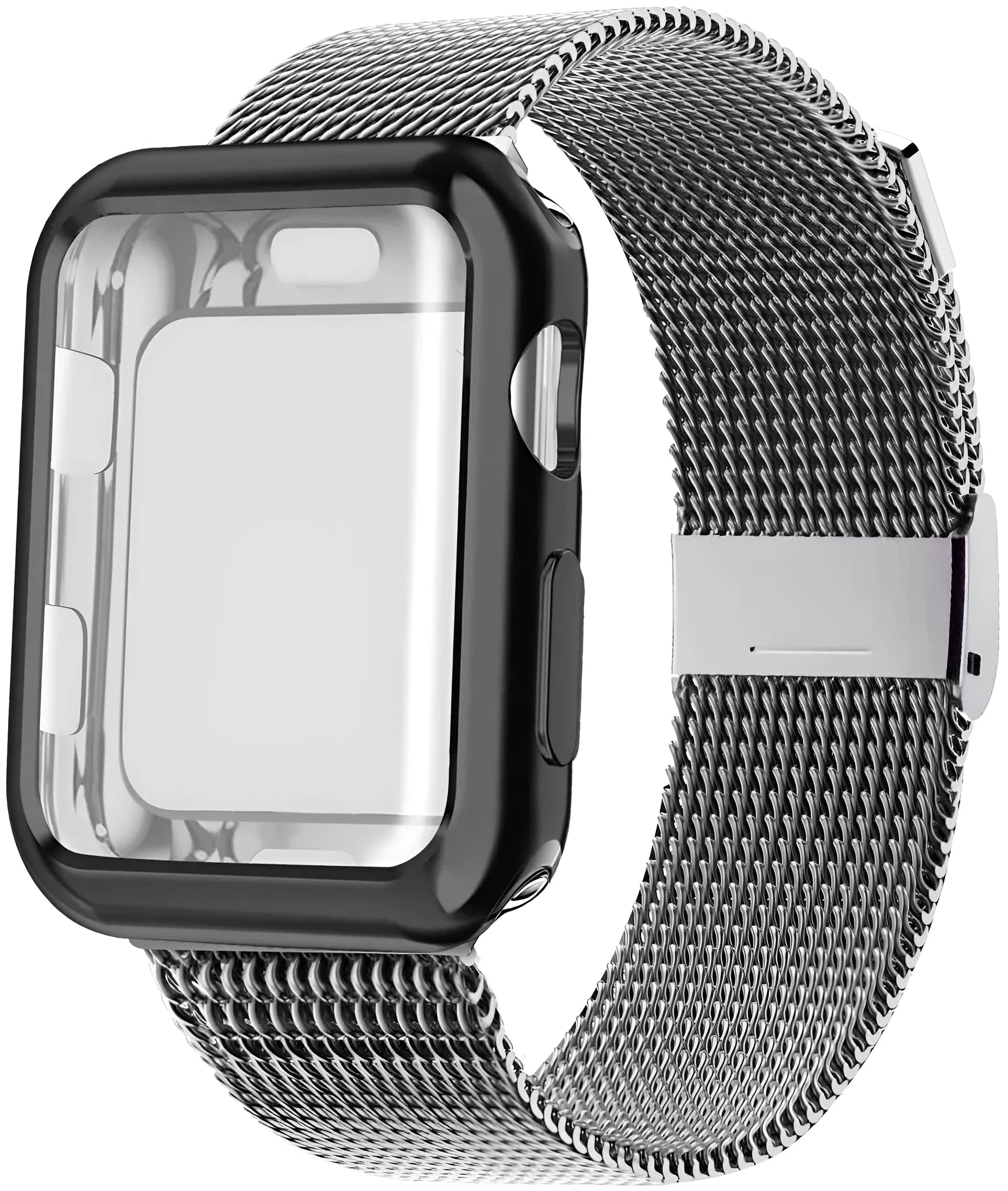 Magnetic Milanese loop metal TPU band for Apple Watch in multiple colours and sizes.