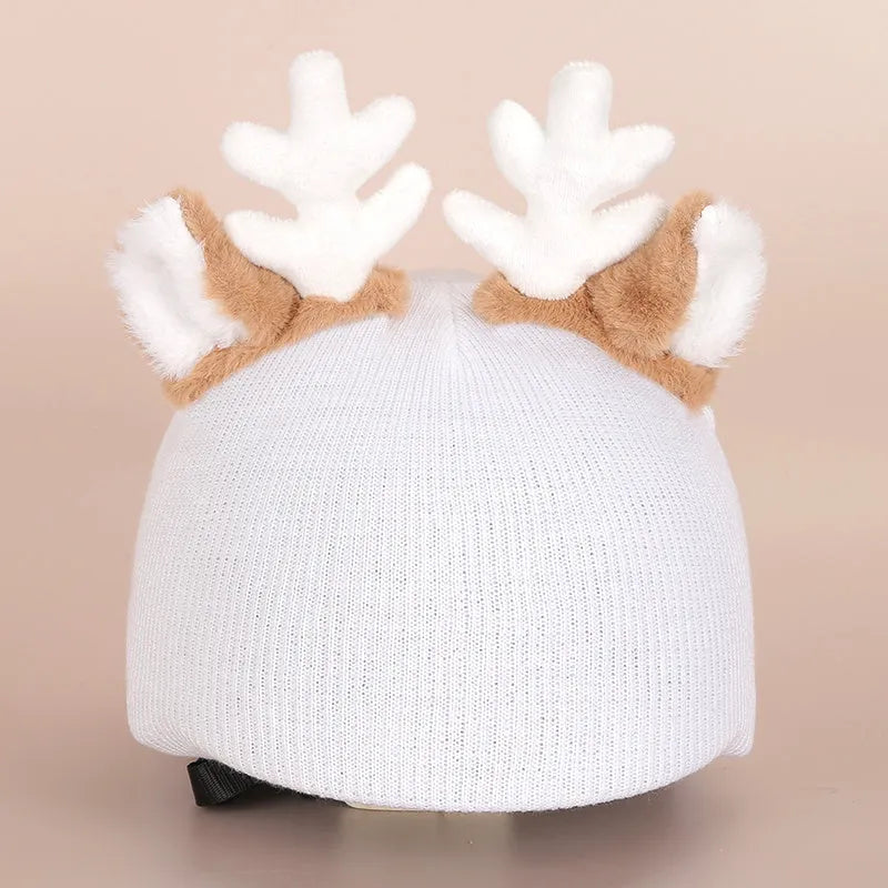 Cartoon plush fabric helmet cover set in size M decorative accessory
