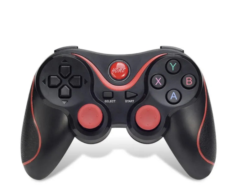 X3 Bluetooth wireless game controller for Android phones in black or white with mobile phone clip attachment