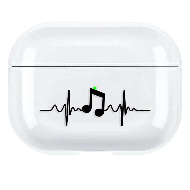 Hard PC protective back cover case for AirPods Pro3 in a solid colour.