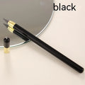 Acrylic transparent sharpening-free pencil with alloy pen head showing coloured refills