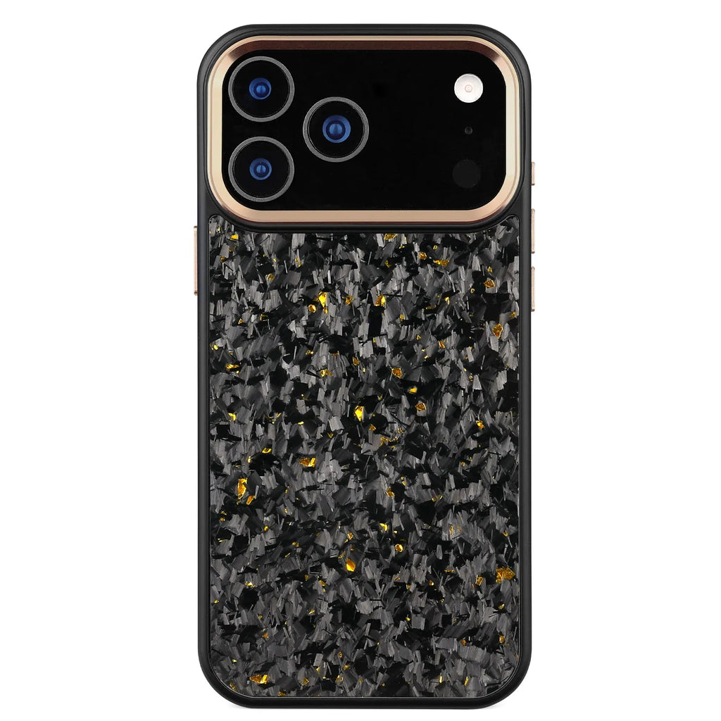 Small grain phone case compatible with iPhone 17 series in black, blue, gold, green, purple, red, and silver