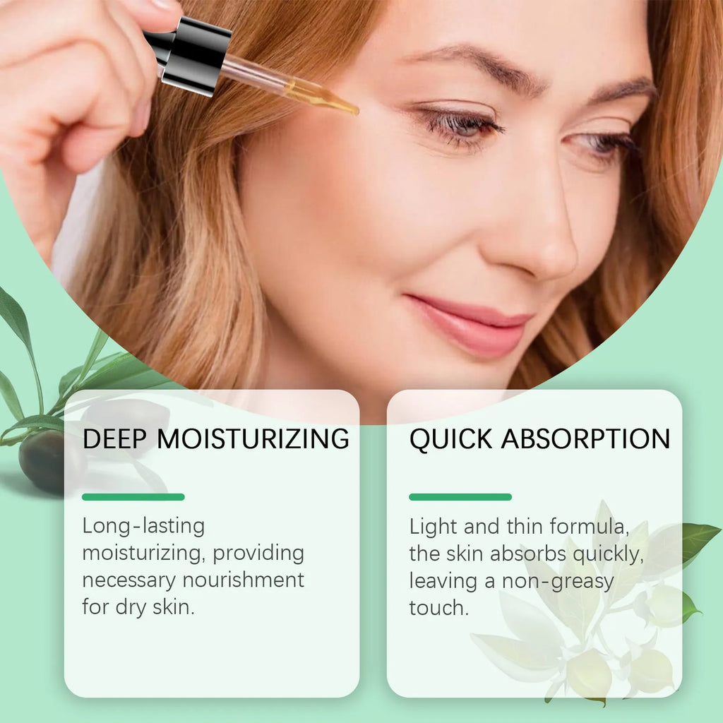 100ml bottle of organic jojoba oil for facial moisturising and firming.