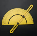 ABS plastic 180-degree angle measuring tool with 30cm arm for carpentry and flooring projects