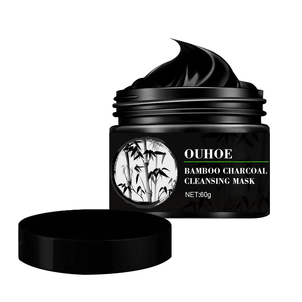 Cleansing and shrinking pores blackheads peeling mask in 60ml pot with compact packaging