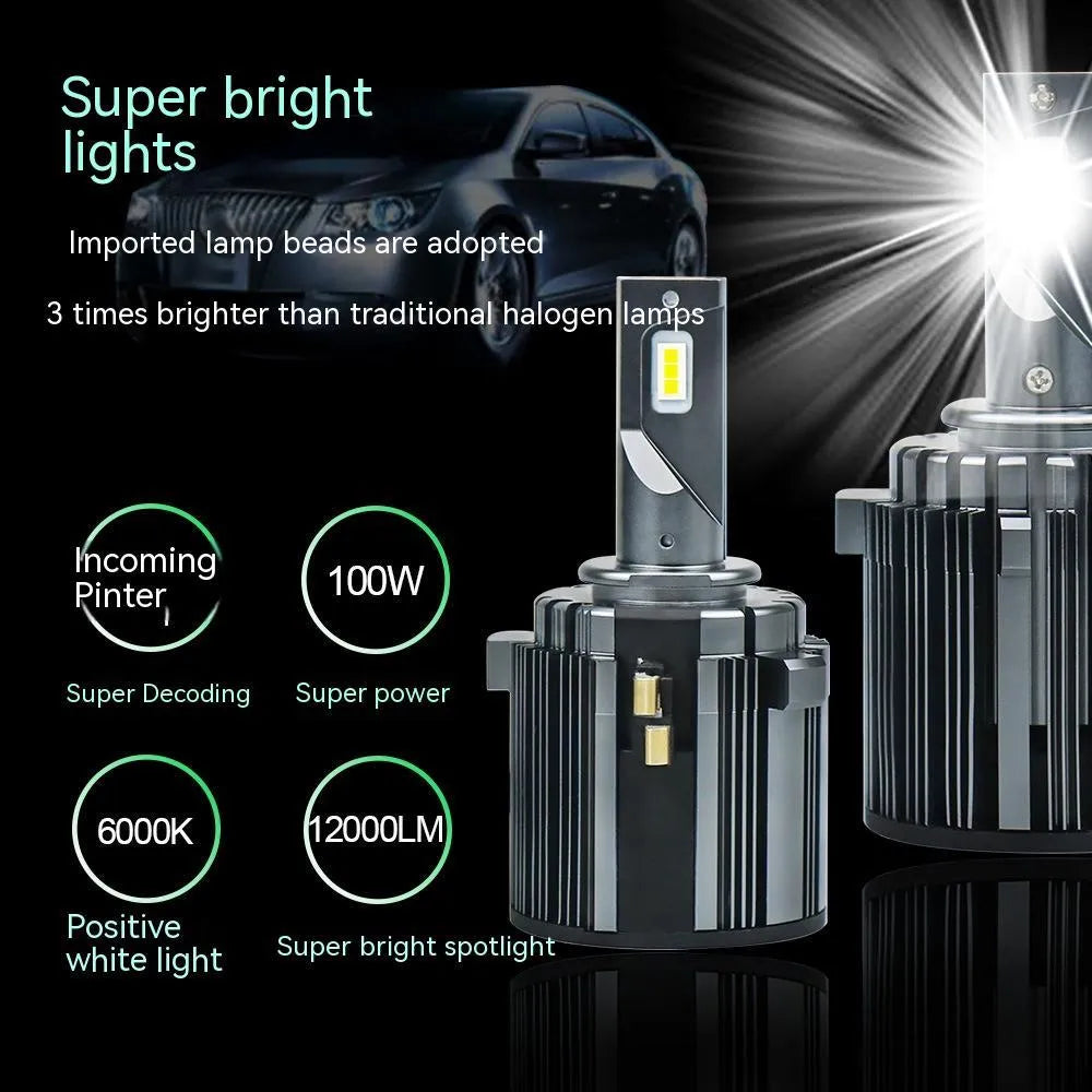 Golf 7 compatible low beam headlight replacement unit with aviation aluminium alloy housing