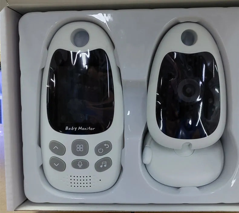 VB610 wireless baby monitor camera with 2.0 inch LCD display and infrared night vision for home care monitoring