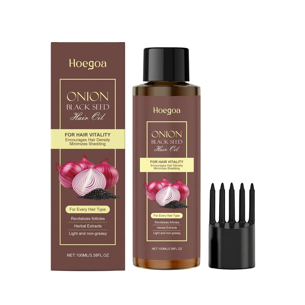 100ml hair care essential oil bottle with accessories in complete packaging set