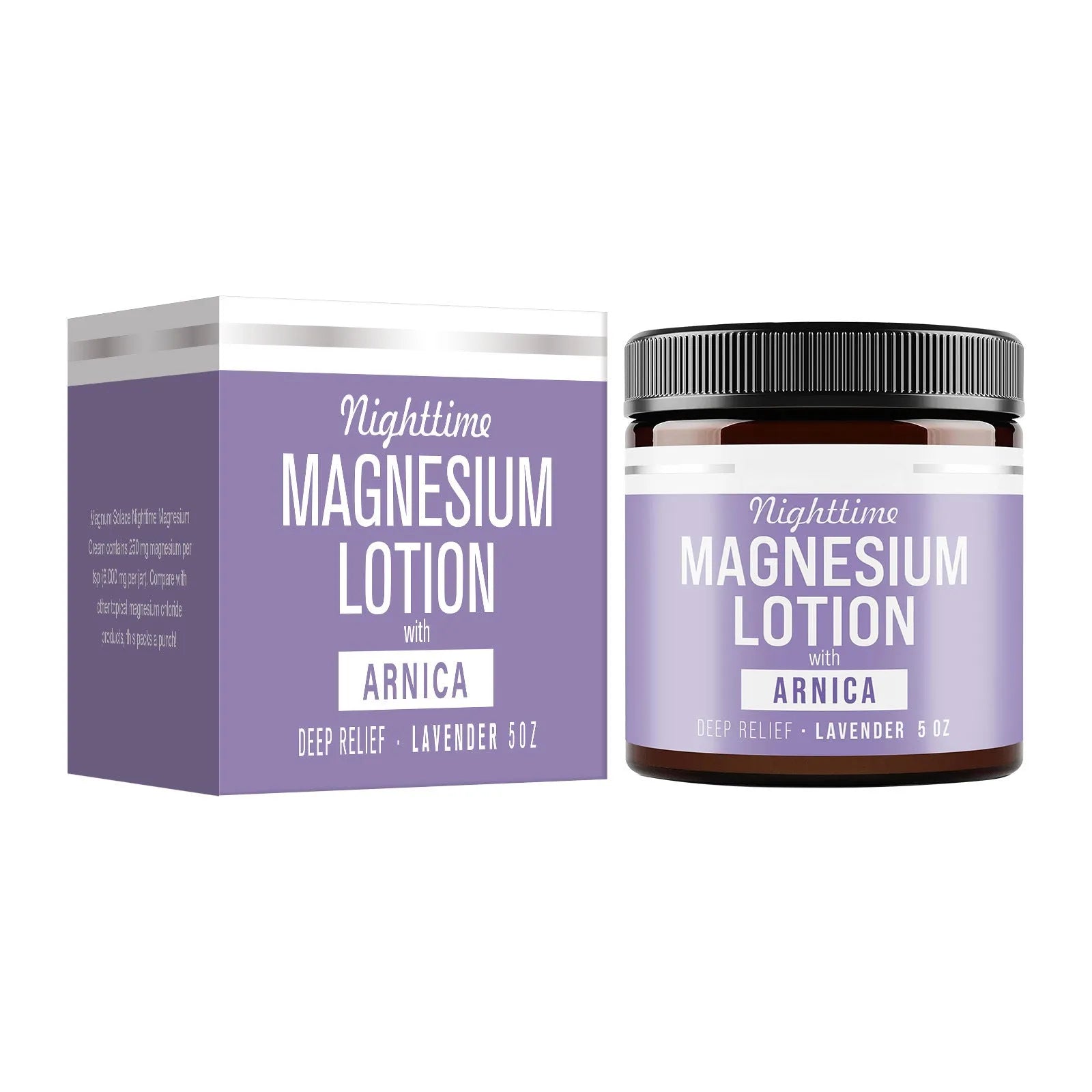 150ml Magnesium Body Butter Cream jar with shea butter and magnesium chloride