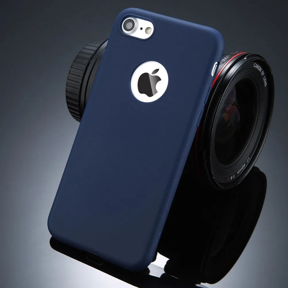 Candy colour soft silicon TPU iPhone case for multiple models including XR XS Max X 7 6