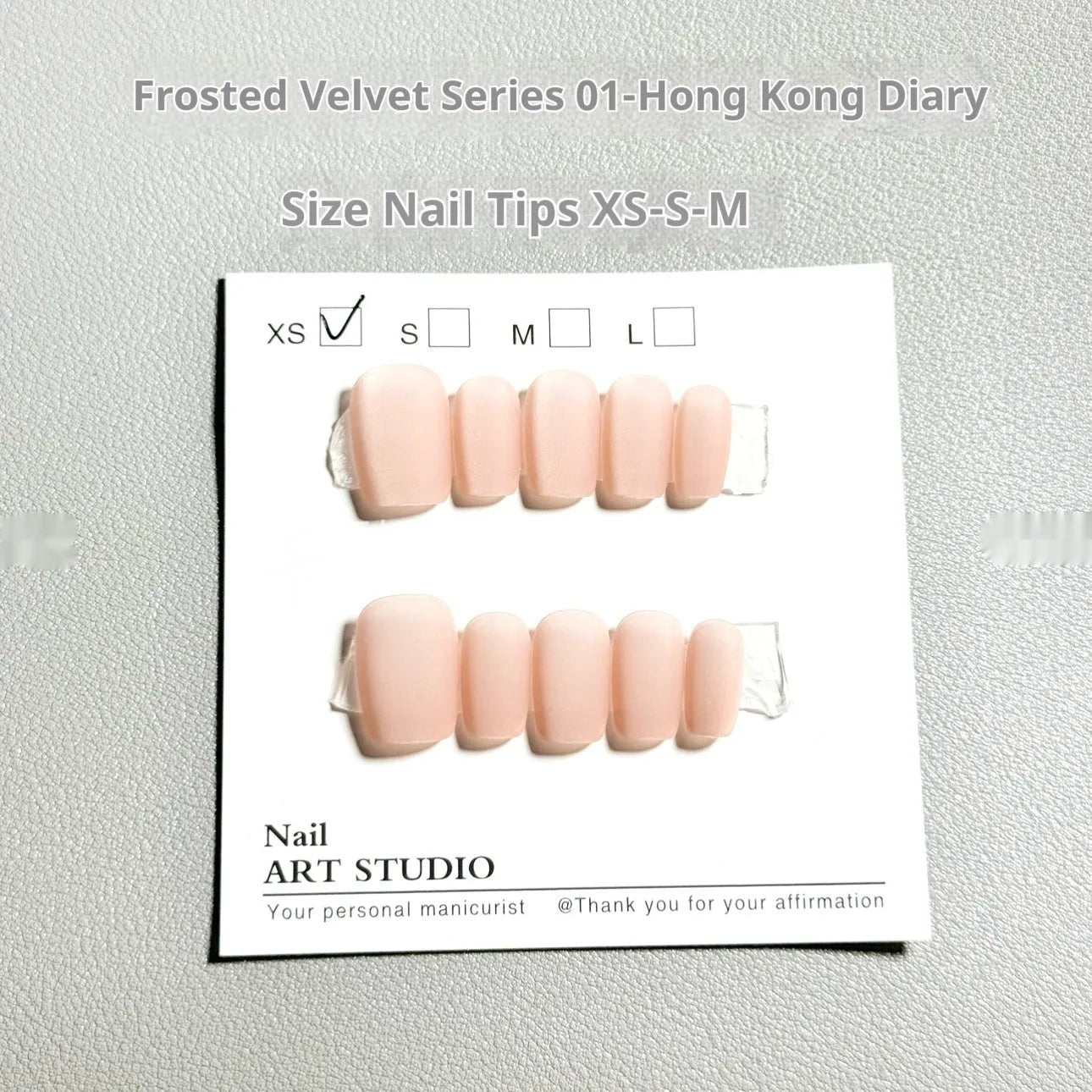 Frosted velvet cat's eye gel nails with aurora effects in short ladder XS, S, and M lengths