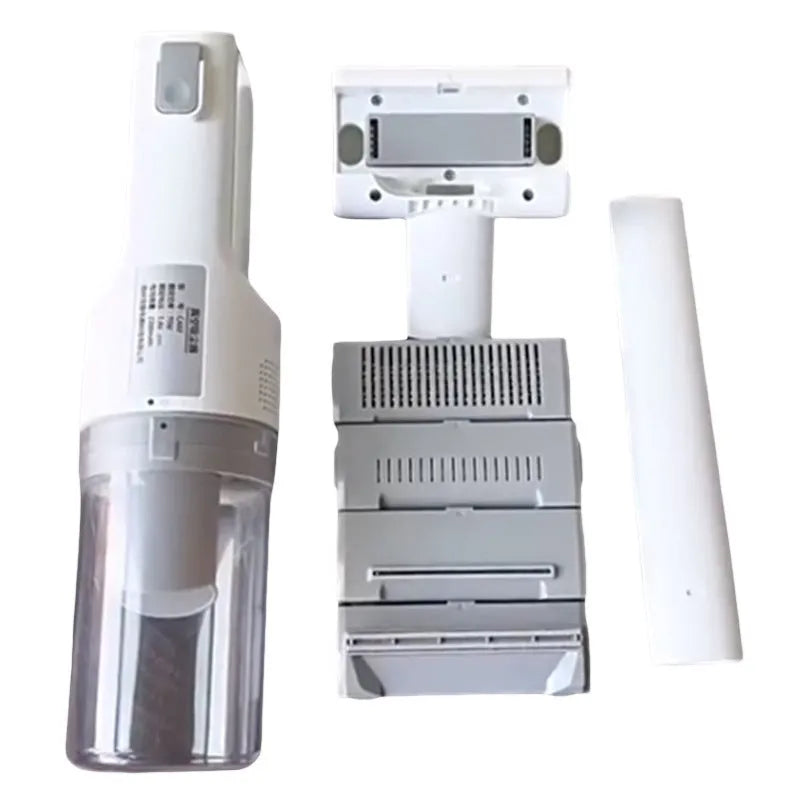 Multifunctional Pet Beauty Cleaner PVC 70W with six attachments in Sky White