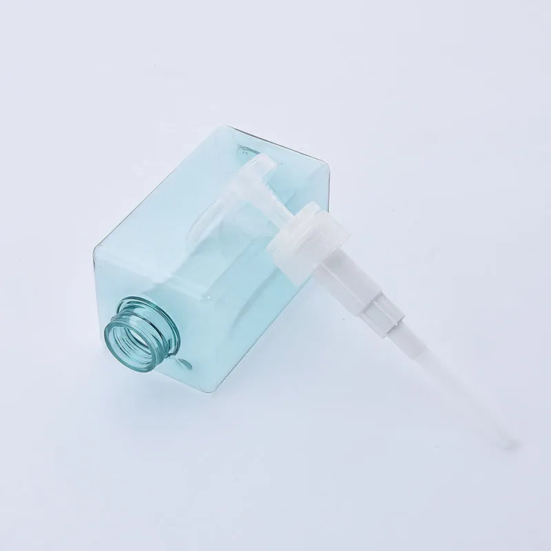 Plastic replacement bottle for hand sanitiser or shampoo in multiple colours and sizes from 100ml to 650ml
