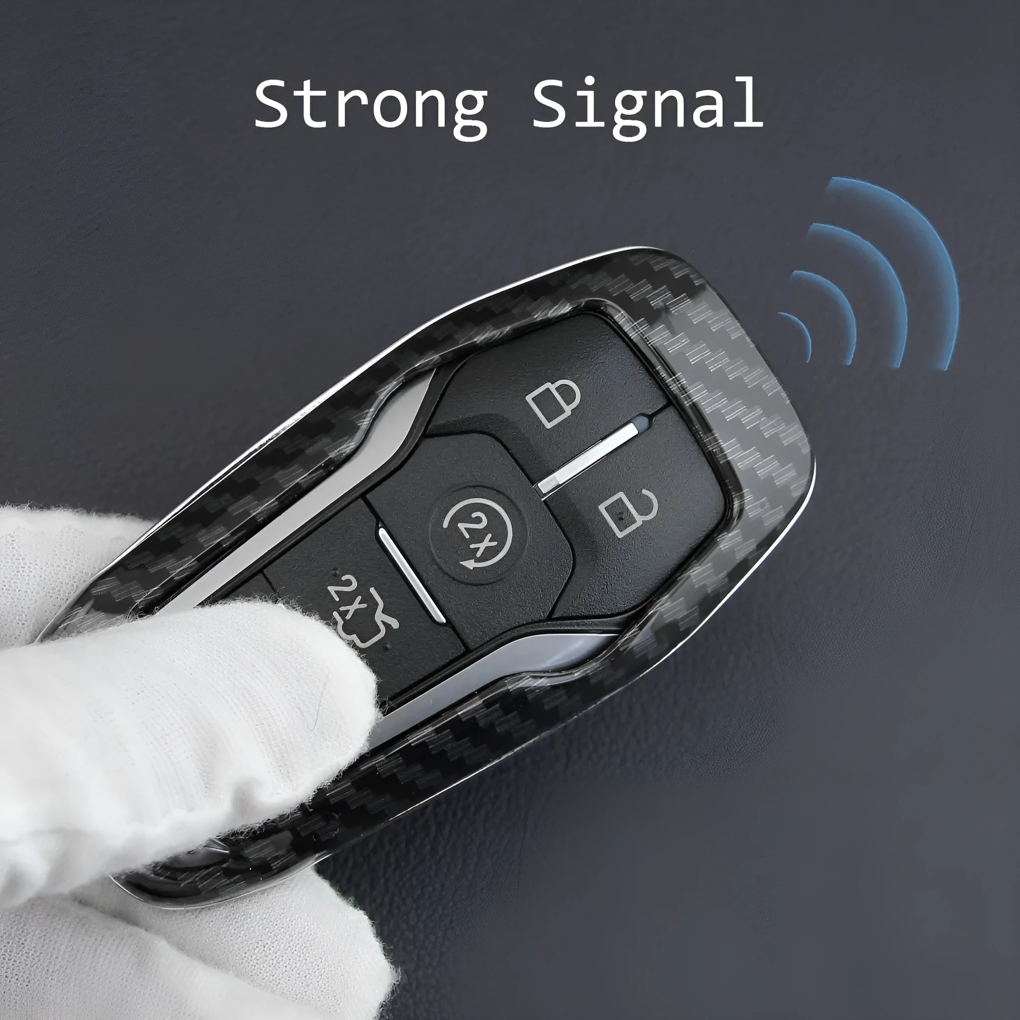 A plastic protective shell for a car remote key fob, shown in a single shell style.