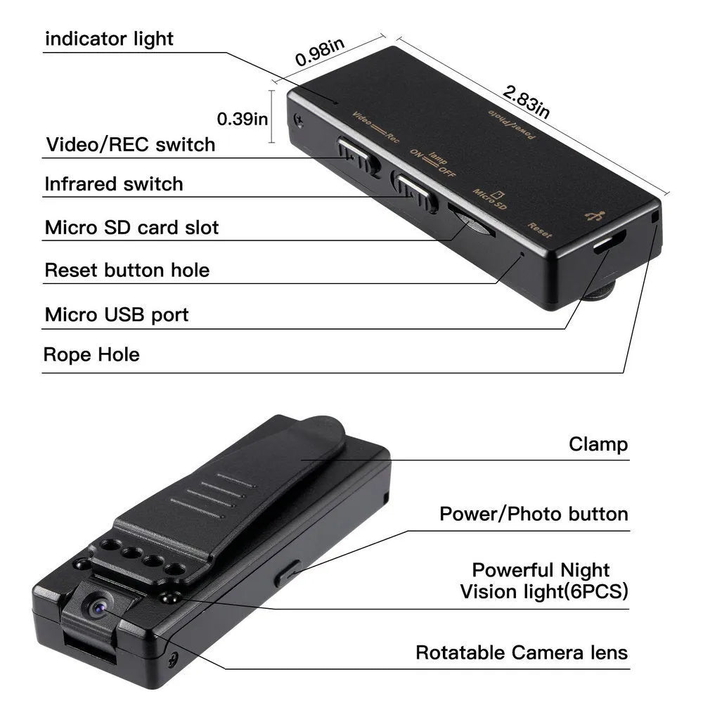 Black 1080p HD DV home camera with 90‑degree rotation on a flat surface.