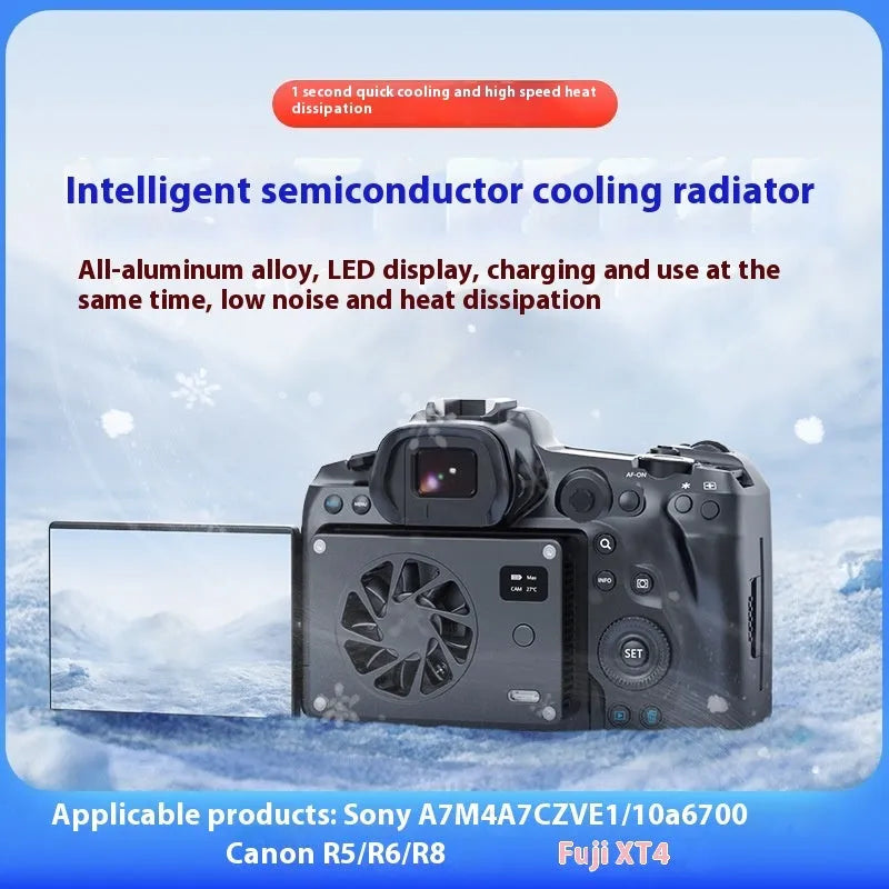 Black aluminium alloy PC cooling radiator fan with heatsink fins and integrated fan, measuring 89mm x 52mm x 25.95mm