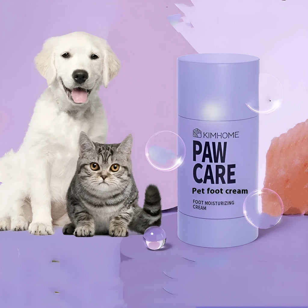 40g jar of pet foot moisturising cream with Brazil palm wax for dogs and cats