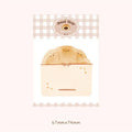 Food Bread Handbook Note Paper notebook showing 85mm x 120mm dimensions with 30 sheets of 80g glue-friendly paper