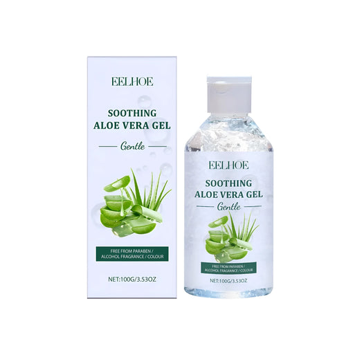 100g tube of aloe vera gel with glycerin and sodium hyaluronate for skincare moisturising