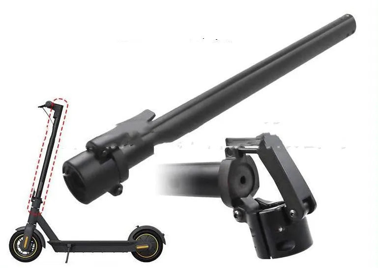 Black folding upright bar accessory for Ninebot electric scooter replacement