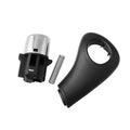 Black ABS plastic gear shift button refit kit for 2003-2005 Honda Accord models