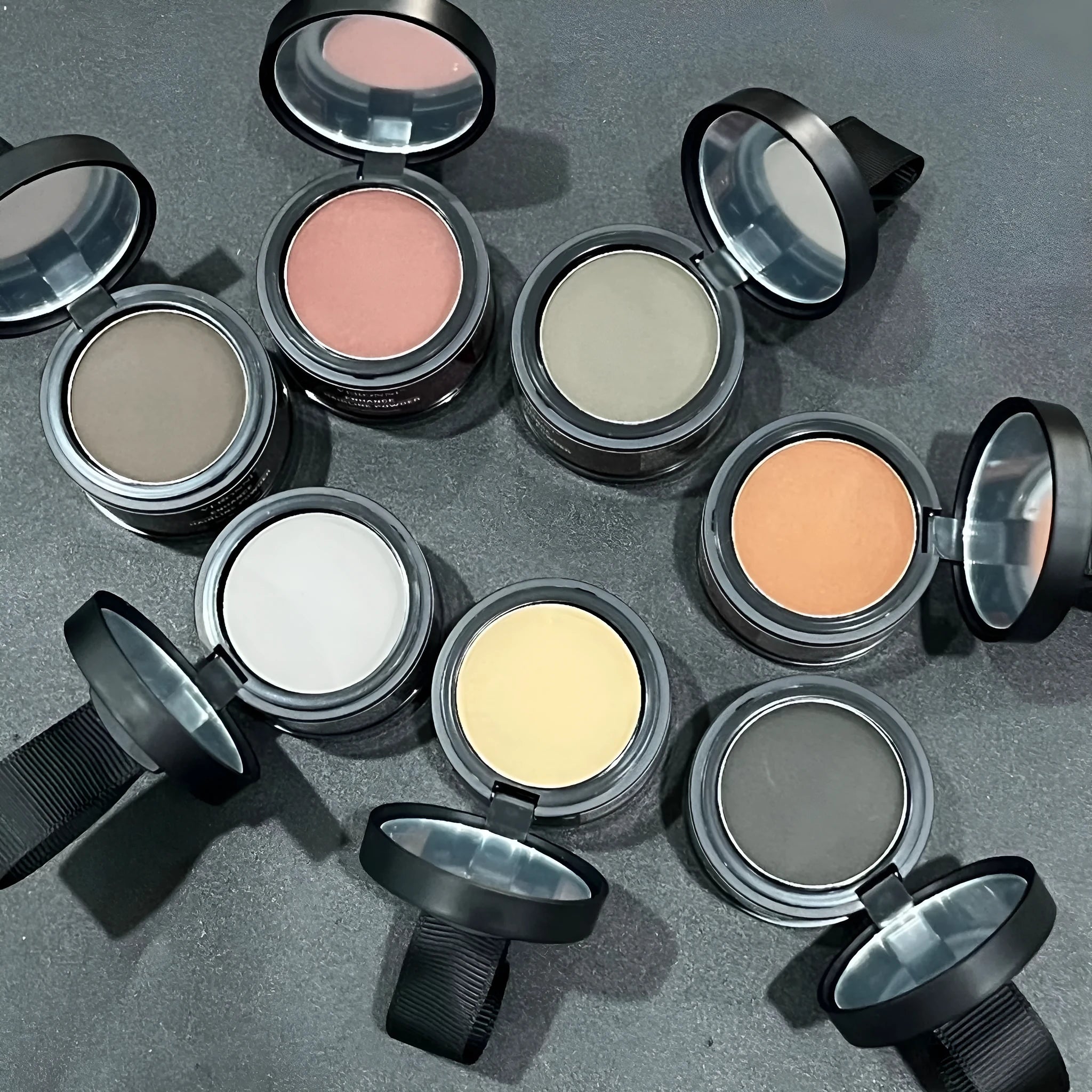 Universal hairline powder compact in Light Blonde shade for repairing shadow body and improving skin colour on all skin types