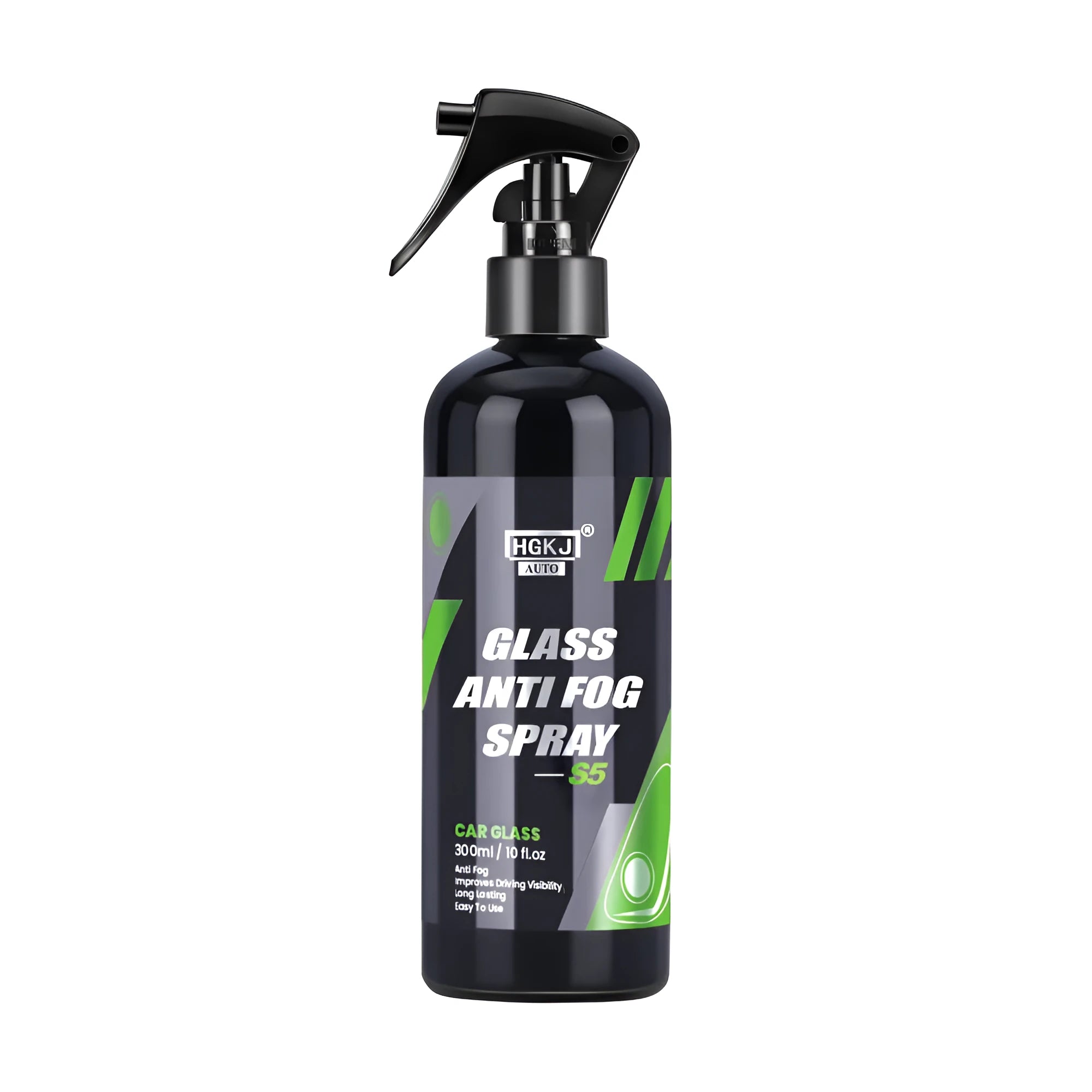 Car glass antifogging spray bottle for windscreen and window condensation prevention