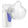 Handheld columnar USB nebuliser spray machine with a water tank, for quiet household use.