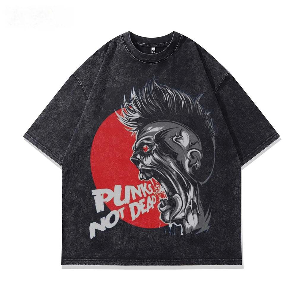 Men's loose fit pure cotton t-shirt with character print design in short sleeve style
