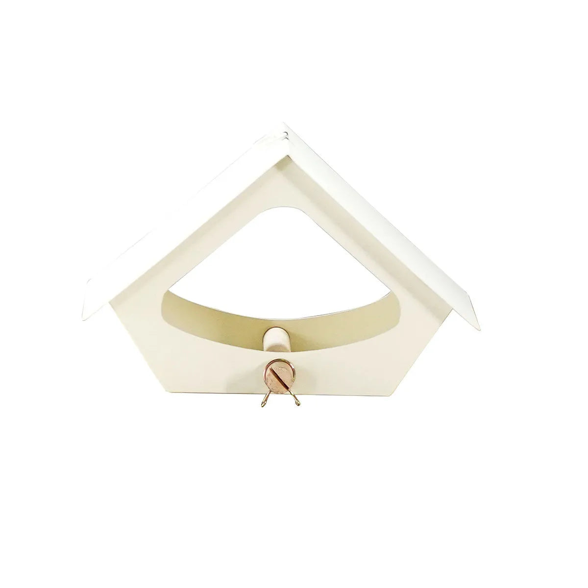 European-style simple iron bird nest with anti-rain function for outdoor courtyard bird feeding