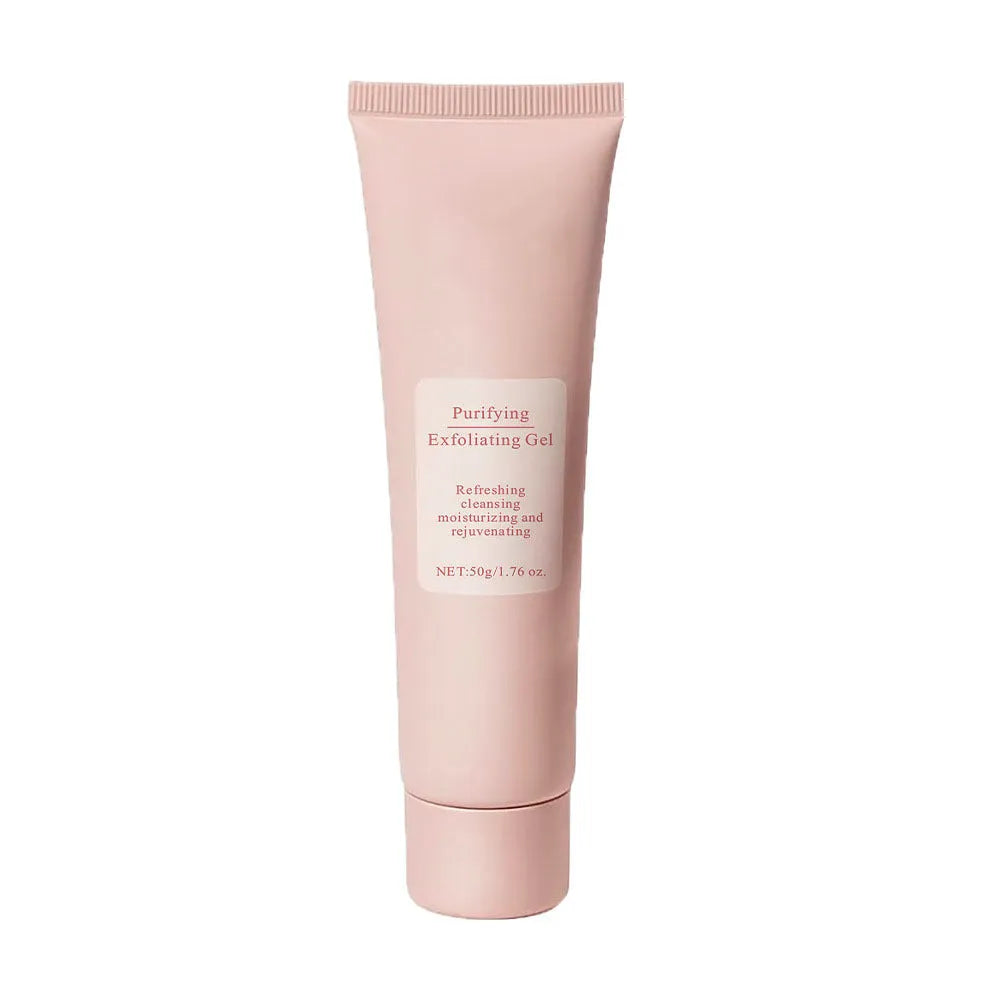 132g tube of moisturising facial exfoliating gel scrub for men and women with all skin types
