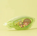Dotting glue adhesive in peach juice colour with high viscosity traceless formula on card packaging