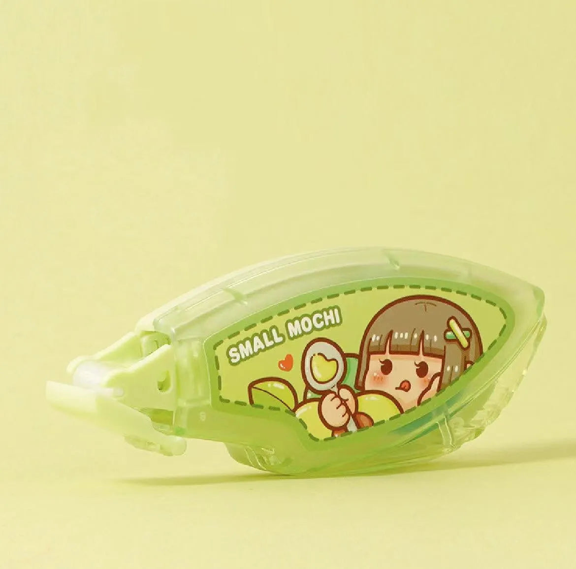 Dotting glue adhesive in peach juice colour with high viscosity traceless formula on card packaging
