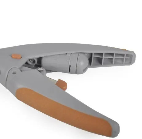 Dog nail clipper with red blood line indicator and LED light, ABS plastic construction