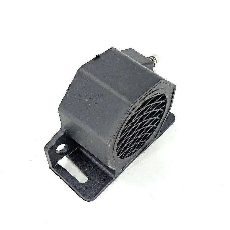Black GQ-208A reversing horn for vehicle safety with 12-80V voltage range