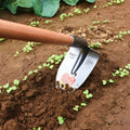 Agricultural point hoe with manganese steel construction for weeding and ploughing