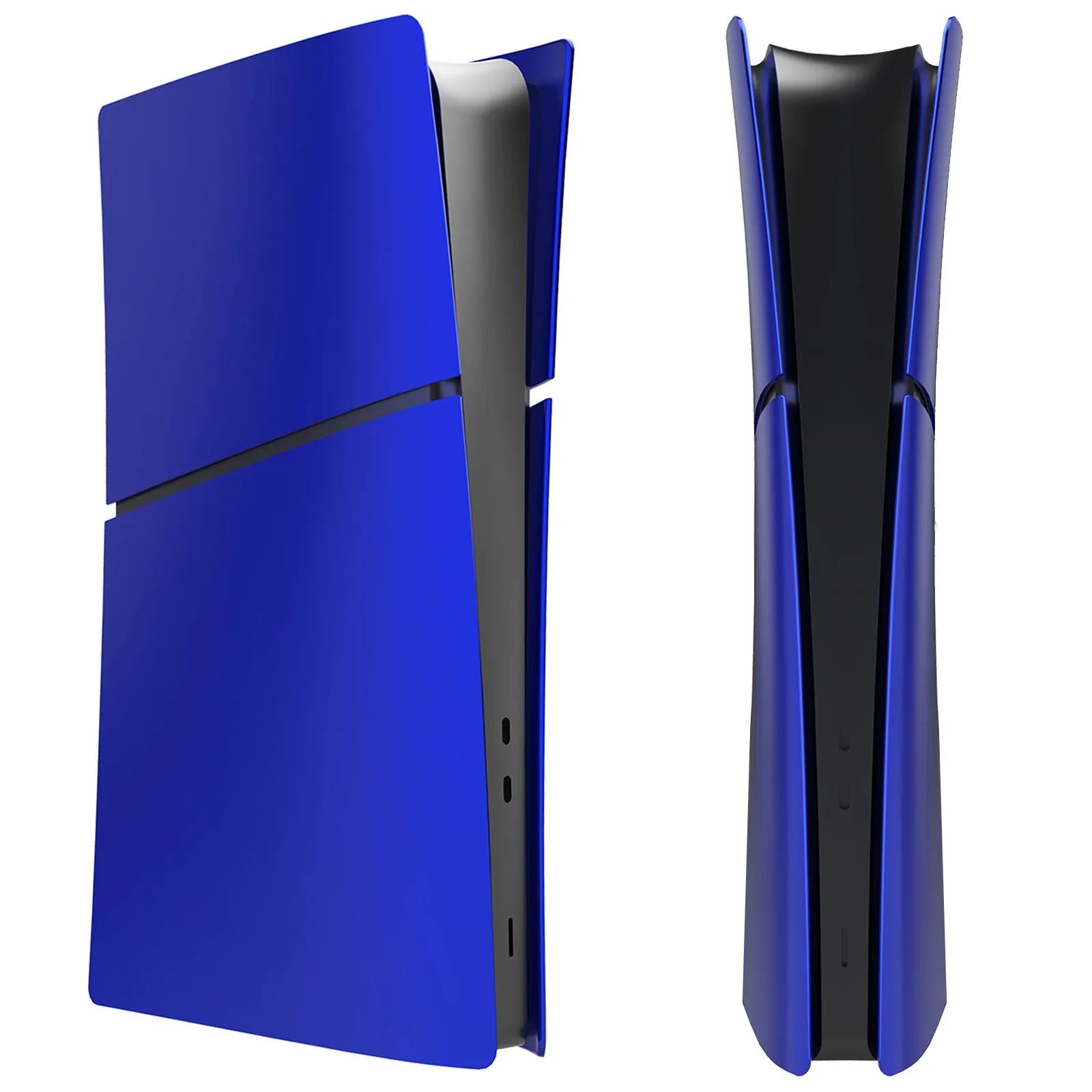 PS5 Slim ABS protective shell replacement kit showing colour options for Digital and Optical Drive models.