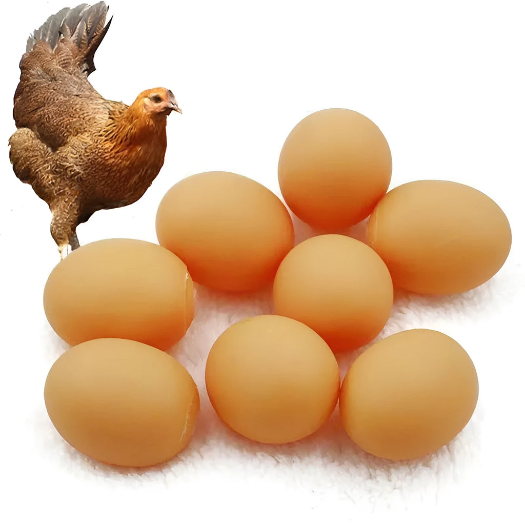 Egg-shaped plastic dog toy with squeaker for teeth cleaning and interactive play