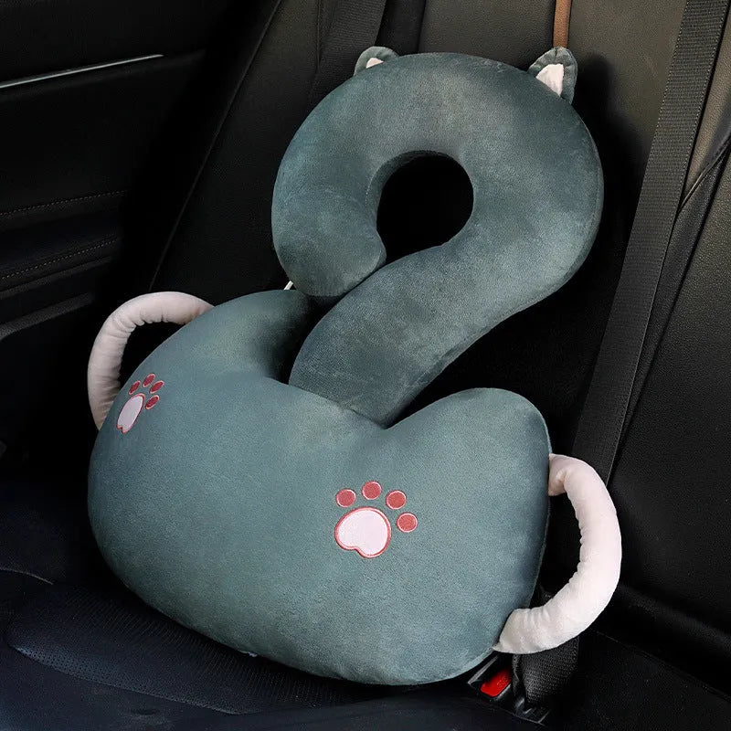 Cartoon question mark animal hug cushion pillow measuring 65x65cm in various character designs