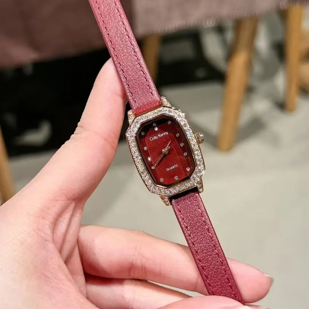 Women's alloy watch with Chinese style design showing multiple pattern options and 8mm thickness