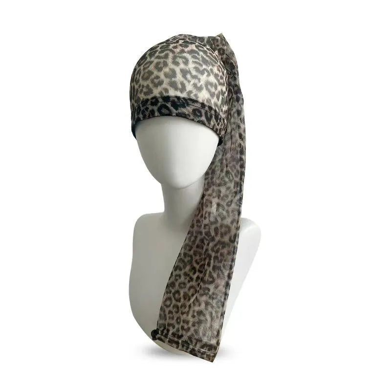 Mesh wig cap in various colours with oversleeve design for wig foundation