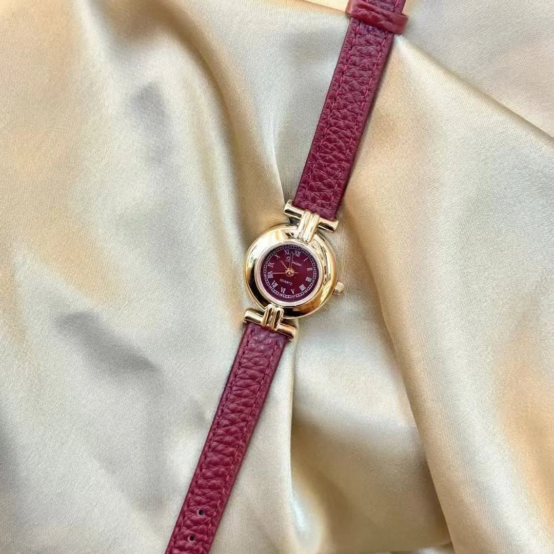 Women's alloy watch with Chinese style design showing multiple pattern options and 8mm thickness