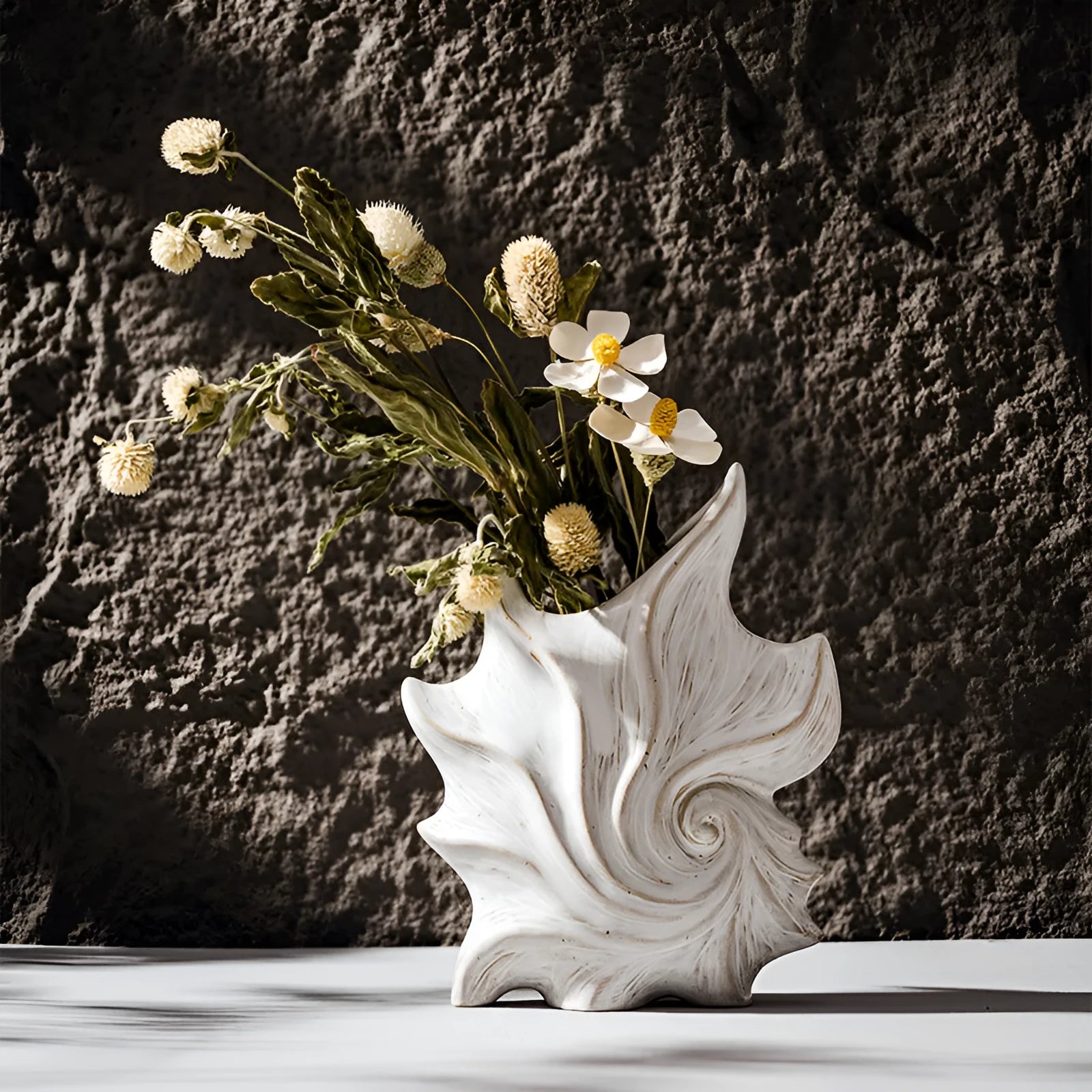 French art ceramic vase with coloured glaze finish in retro European decorative style