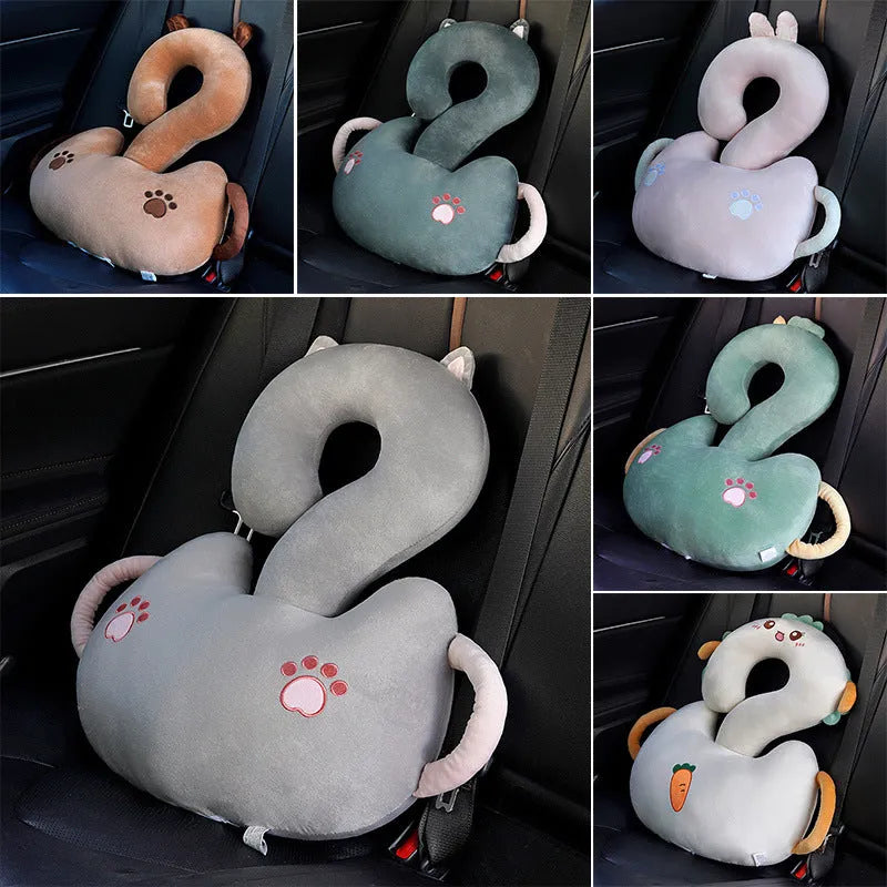 Cartoon question mark animal hug cushion pillow measuring 65x65cm in various character designs